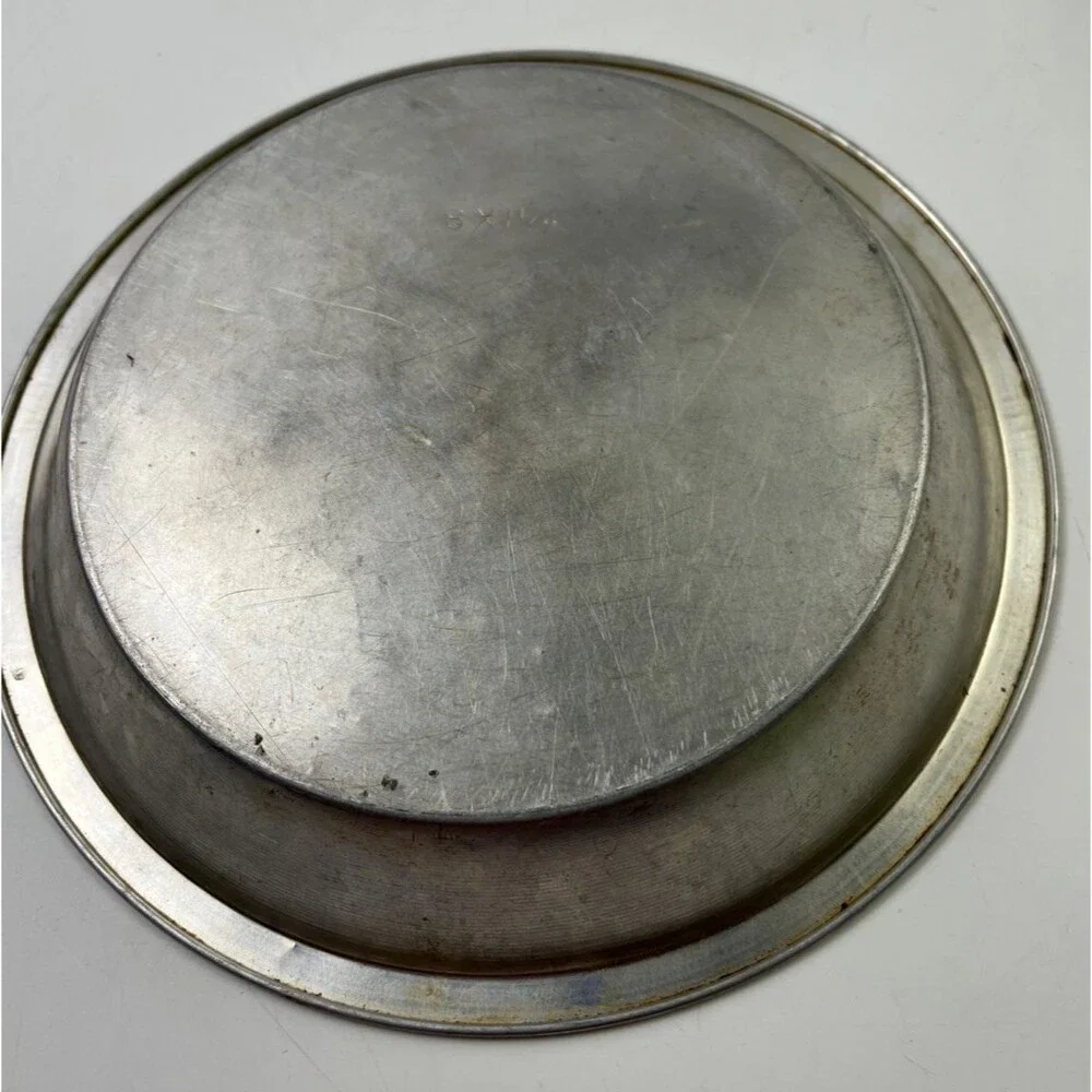 5 Vintage Pie Tins: Sunkist, Bakers Square, Poppin' Fresh, Betty Crocker, Misc.